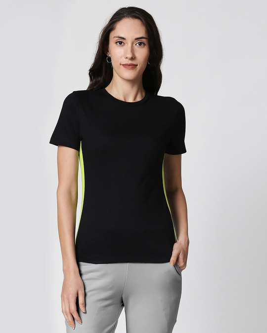 black shirt womens online india