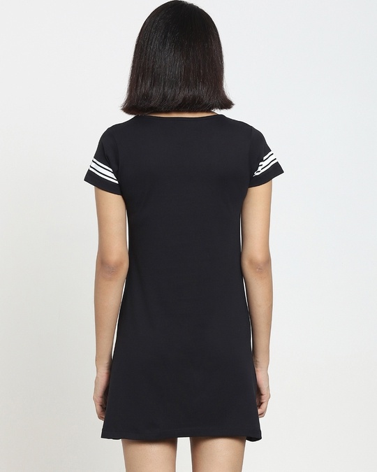 Shop Women's Round Neck Lounge T-shirt Dress-Design