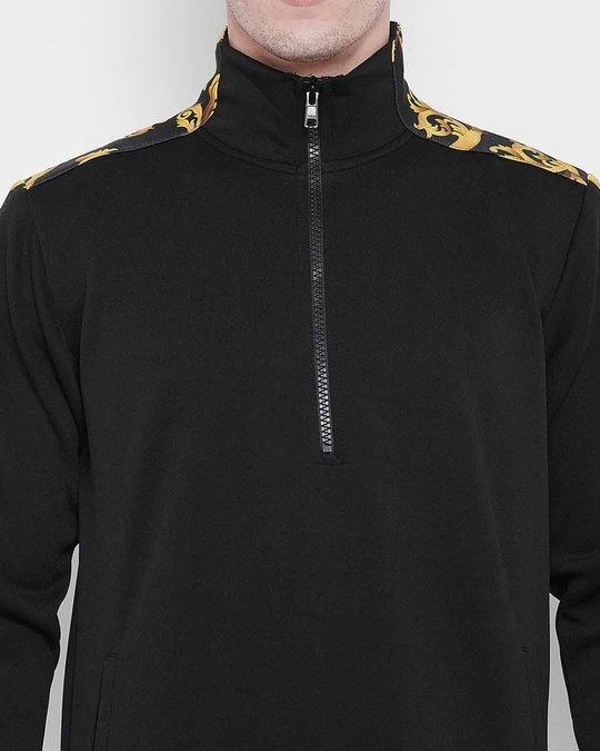 Shop Black Venetian Scuba Men's Sweatshirt-Design