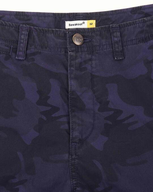 Blue Camo Men's Shorts