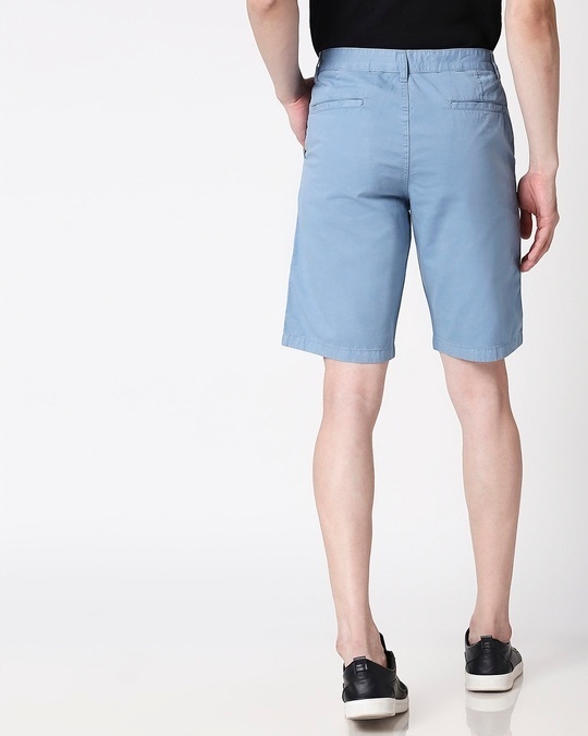 Shop Blue Dust Men's Shorts-Full