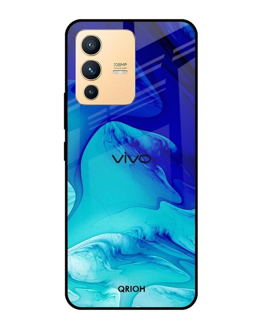 Shop Raging Tides Printed Premium Glass Cover for Vivo V23 Pro 5G (Shock Proof, Lightweight)-Front