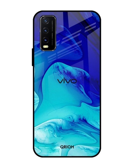 Shop Raging Tides Printed Premium Glass Cover for Vivo Y20 (Shock Proof, Lightweight)-Front