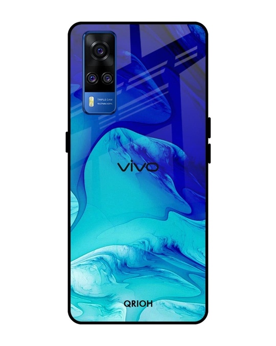 Shop Raging Tides Printed Premium Glass Cover for Vivo Y51 2020 (Shock Proof, Lightweight)-Front