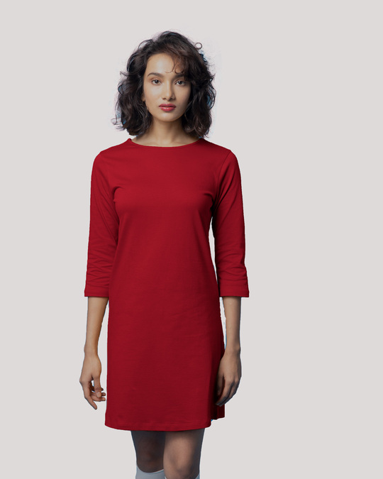 boat neck t shirt dress