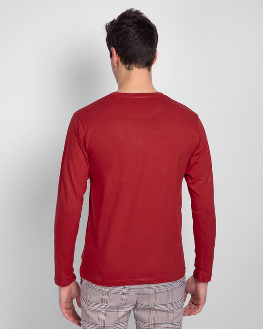 Buy Men's Red T-shirt for Men red Online at Bewakoof