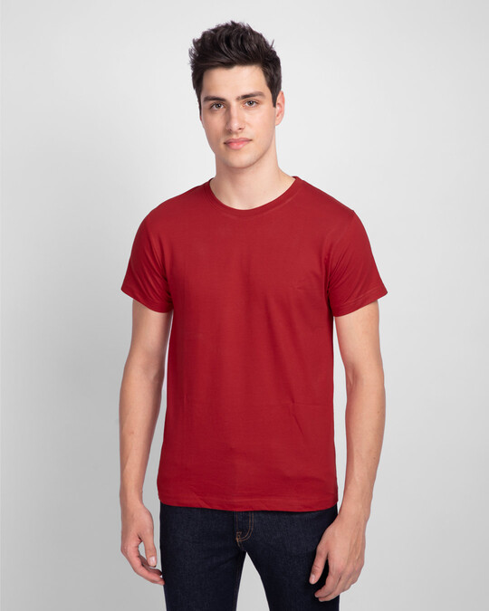 red t shirt for men