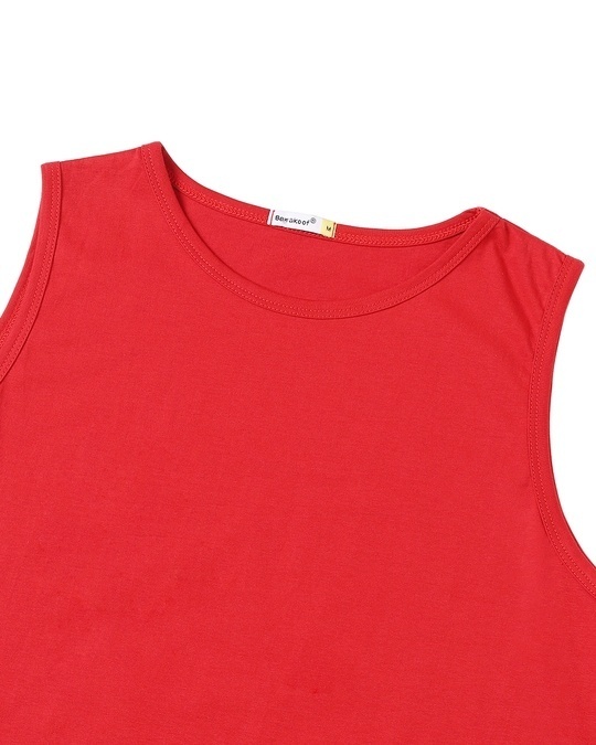Shop Bold Red Vest
