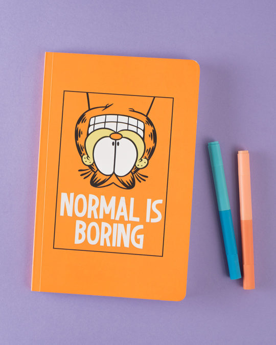 Shop Boring Garfield Notebook-Front
