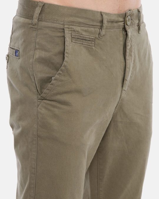 Shop Men Solid Casual Chino-Full