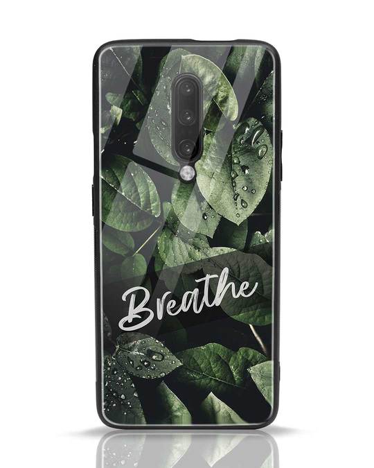 Shop Breathe Green Samsung Galaxy A50 Glass Mobile Cover-Front