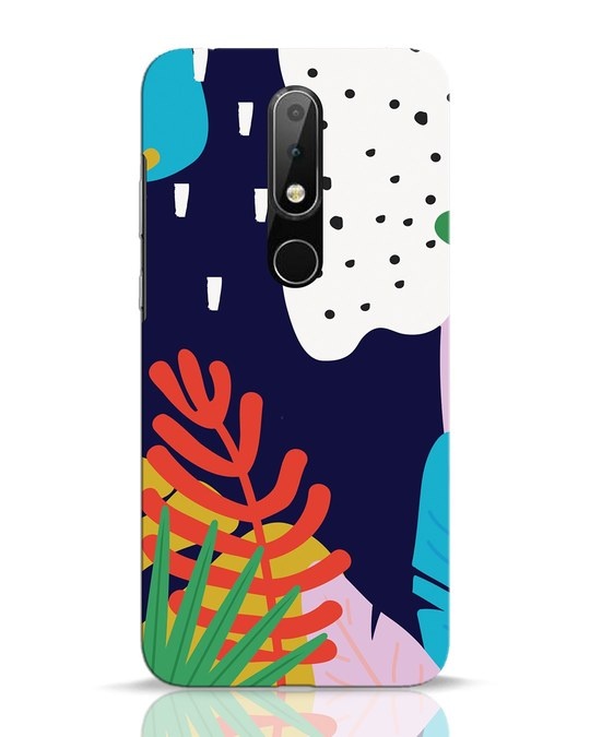 Buy Bright Tropics Nokia 6.1 Plus Mobile Cover for Unisex Online at ...