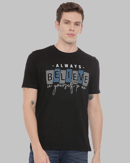 Shop Believe Printed T-Shirt-Front