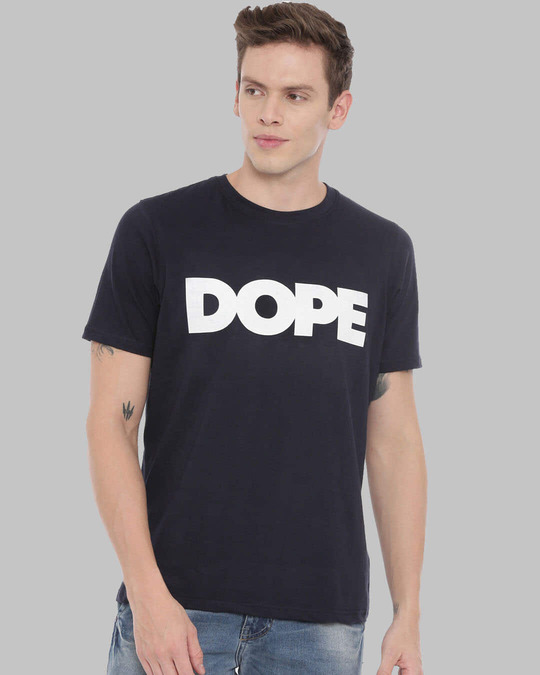 Shop Dope Printed T-Shirt-Front