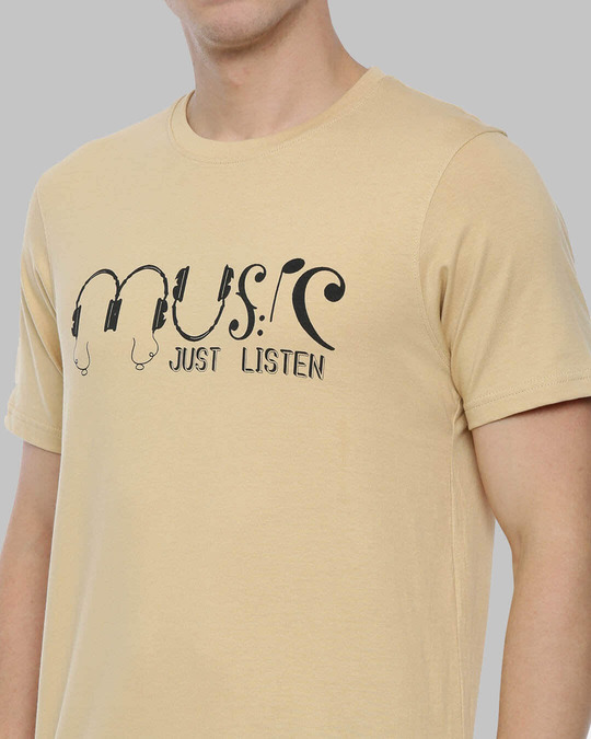 Shop Music Printed T-Shirt