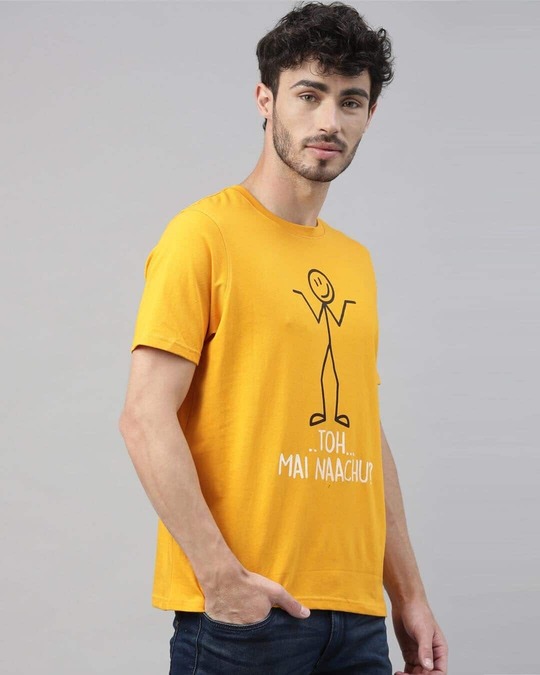 Shop Toh Mai Naachu Printed T-Shirt-Design