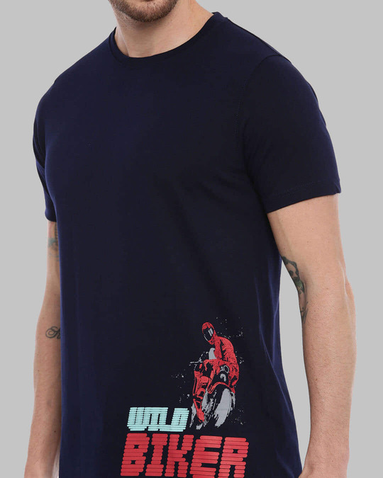 Shop Wild Biker Printed T-Shirt