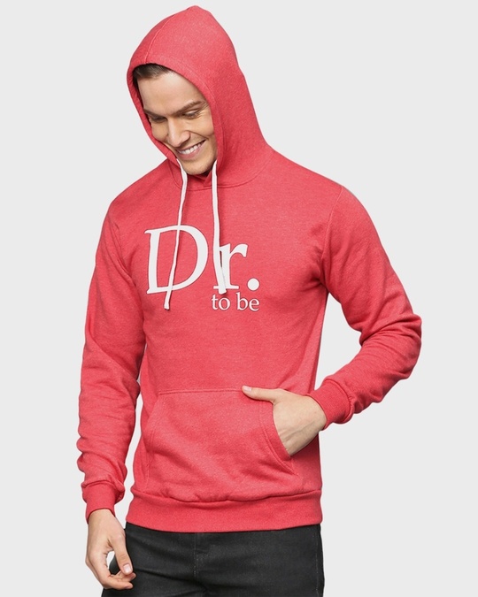 Shop Men's Maroon Printed Full Sleeve Stylish Casual Hooded Sweatshirt-Design