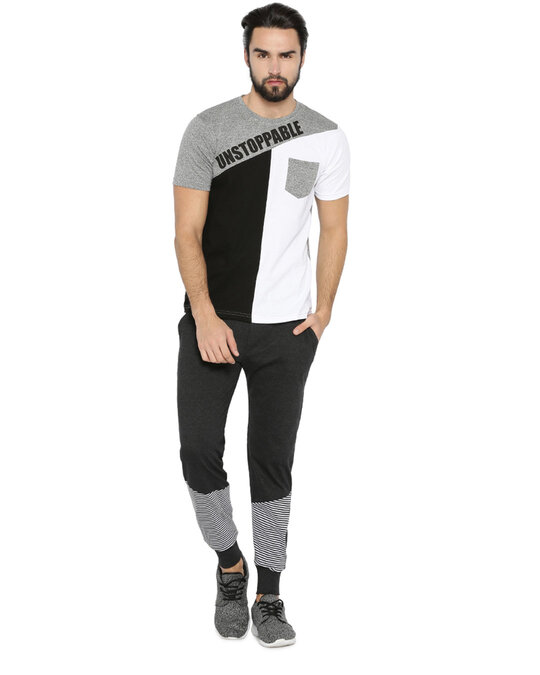 Shop Men's Half Sleeve Unstoppable Printed T-shirt-Full