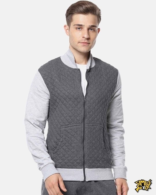 campus sutra full sleeve solid men's sweatshirt