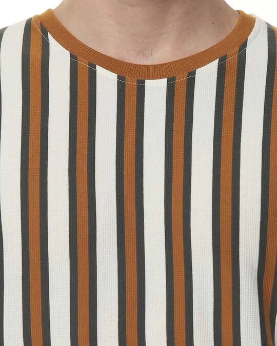 Shop Men's Striped Stylish Half Sleeve Casual T-Shirt-Design