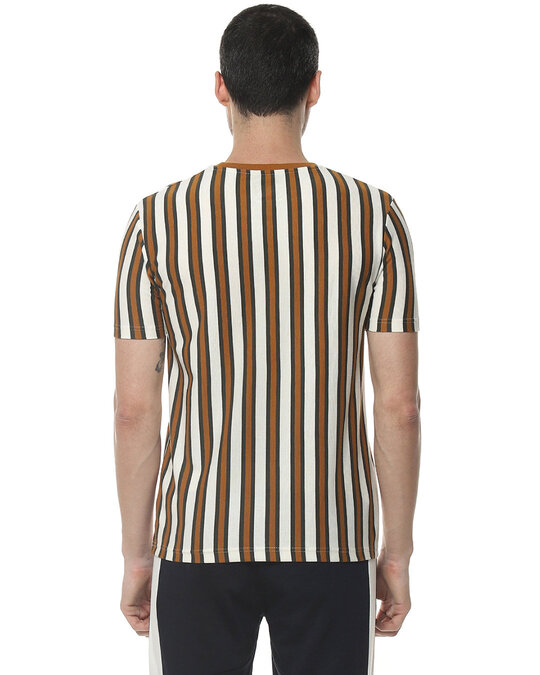 Shop Men's Striped Stylish Half Sleeve Casual T-Shirt