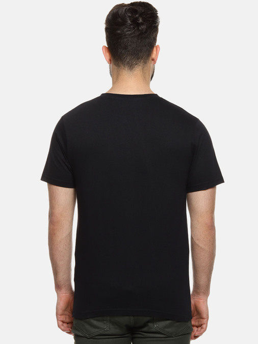 Buy Men's Stylish Casual T-Shirt for Men black Online at Bewakoof