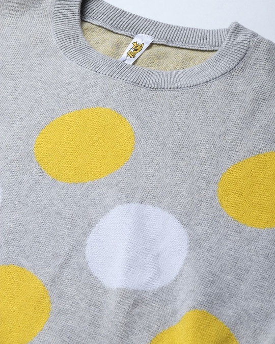 Shop Women's Multicolor Dots Stylish Casual Sweater