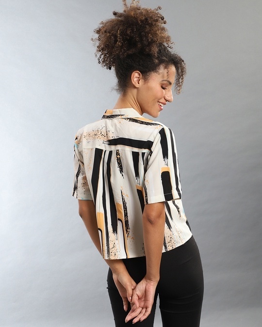 Shop Women's Multicolor Printed Regular Fit Shirt-Design