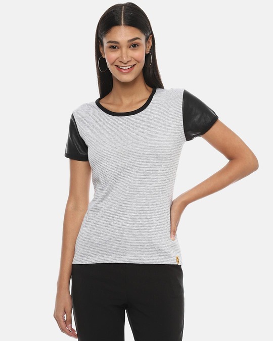 Shop Women Stylish Casual T Shirt-Front