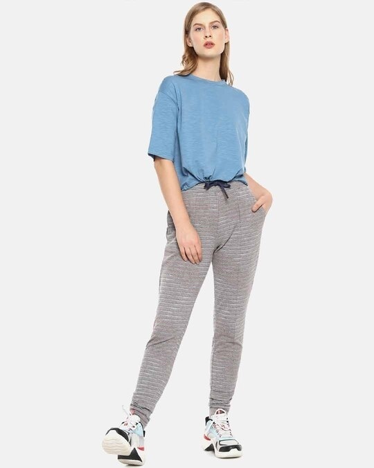 Shop Women's Stylish Striped Trackpant-Full
