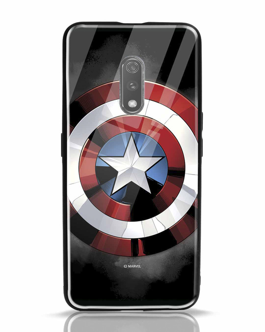 Shop Captain Shield Shine Realme X Mobile Cover (AVL)-Front