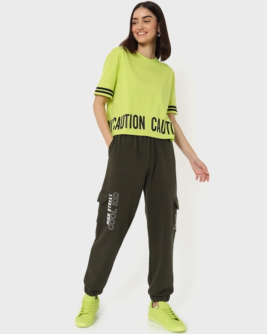 Shop Caution Relaxed Short Top