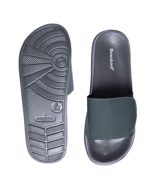 wide fit mens sliders
