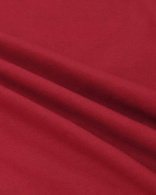 Shop Cherry Red Half Sleeve T-Shirt