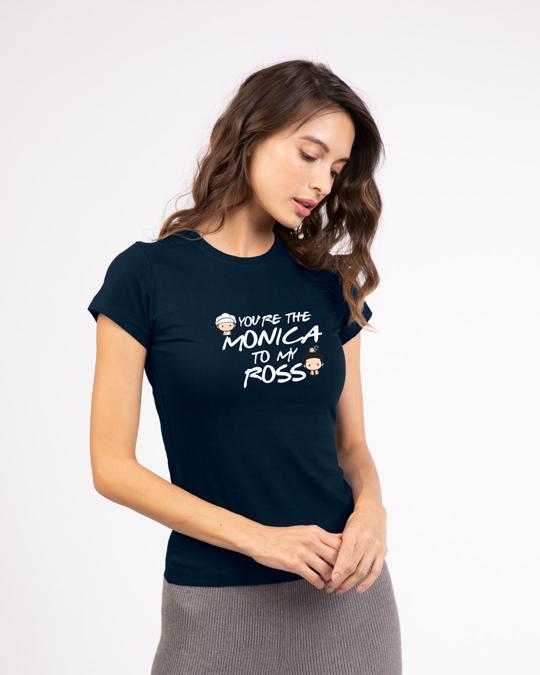 Shop Chibi Monica Half Sleeve T-shirt For Women's-Front
