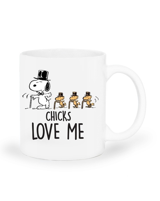 Shop Chicks Love Me Mug-320 ml-Front