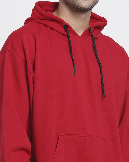 Shop Men's Loose Fit Winter Hoodie Sweatshirt-Full