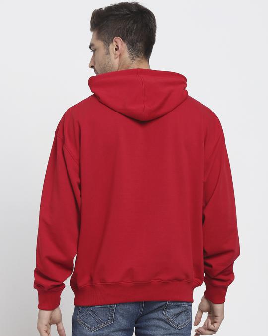 Shop Men's Loose Fit Winter Hoodie Sweatshirt-Design