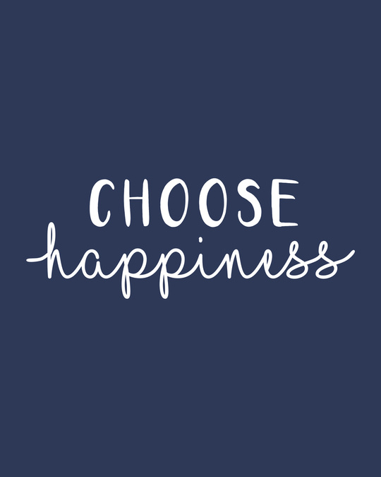Shop Choose Happiness Cap Sleeve T-Shirt Dress