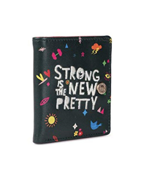 Shop Women's Olive Strong Is The New Pretty Square Wallet-Design