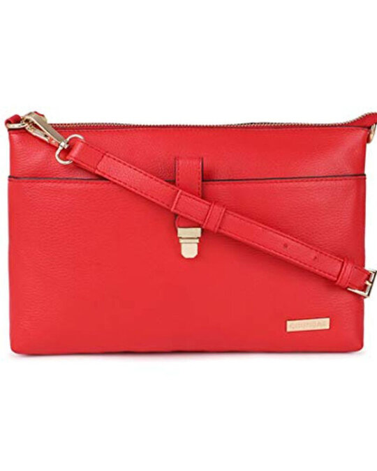 Shop Women's Red Vibrant Whimsies Sling Bag-Back