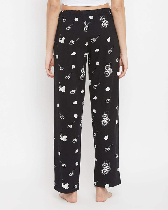Shop Cotton Printed Pyjama Pants-Back