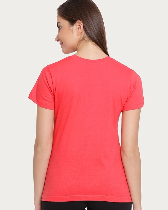 Shop Solid Sleep T Shirt In Red   Cotton Rich-Full