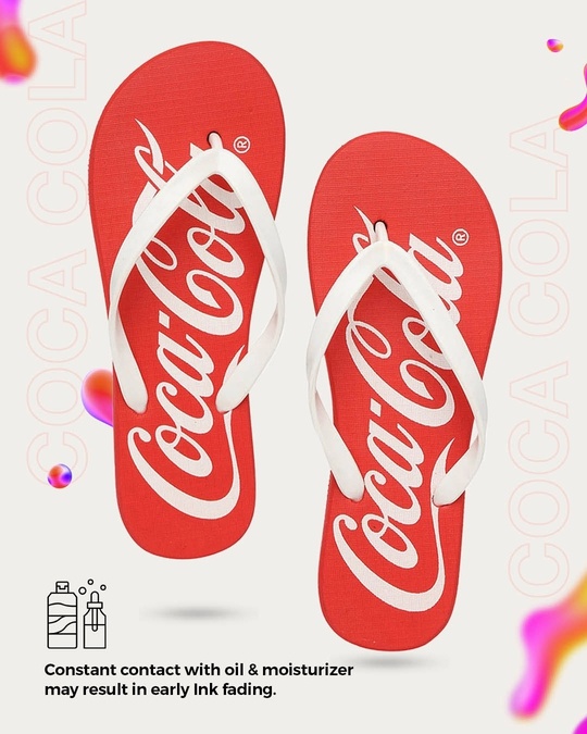 Shop Coca-Cola Printed Women's Flip-flop