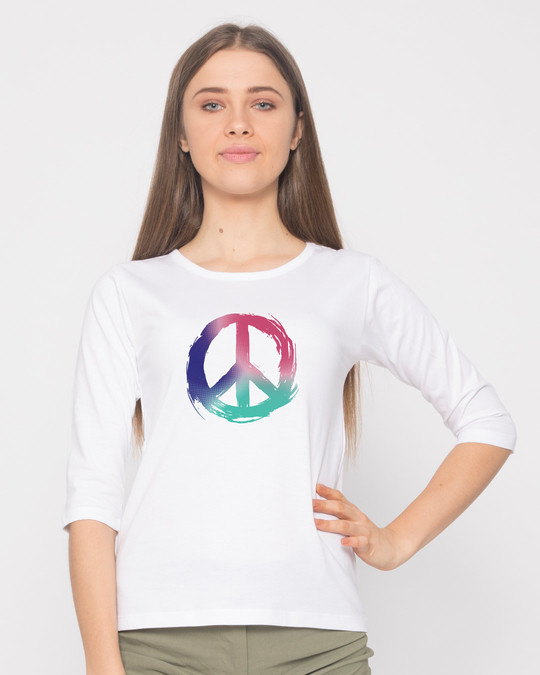 bewakoof peace t shirt