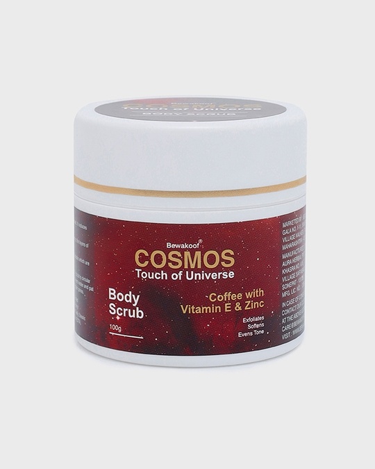 Shop Body Scrub By Bewakoof With Coffee With Vitamin E And Zinc 100g-Back
