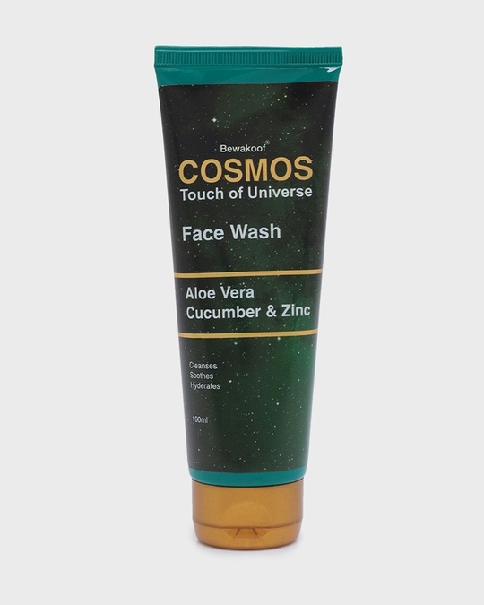 Shop Face Wash By Bewakoof With Aloe Vera, Cucumber & Zinc 100ml-Back