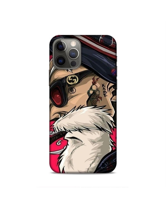 Shop Multicolor Beard Colourfull Old Man Printed Mobile Cover For (Apple Iphone 12pro)-Front