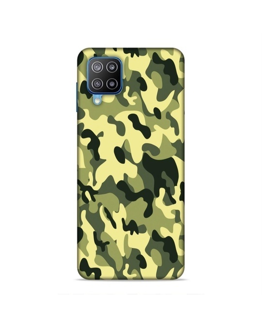 Shop Multicolor Premium Army Camouflage 3d Printed Hard Back Case For (Samsung F12)-Front